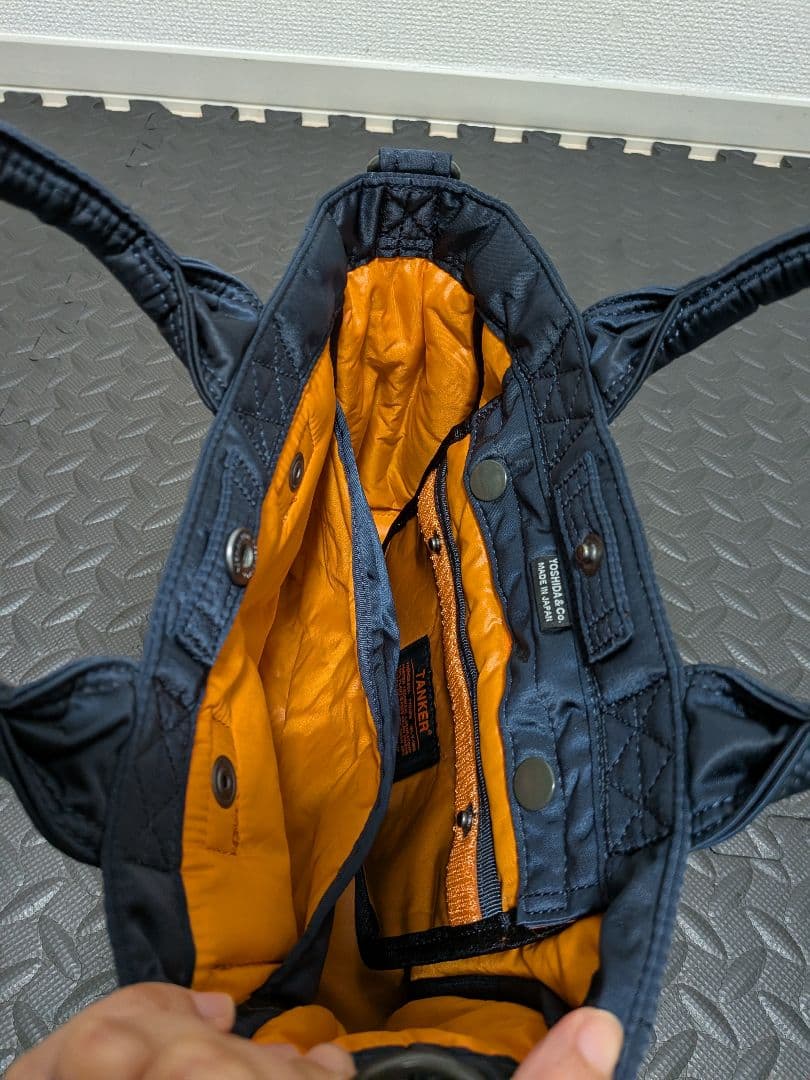 吉田カバン PORTER TANKERカバン　アイアンブルー