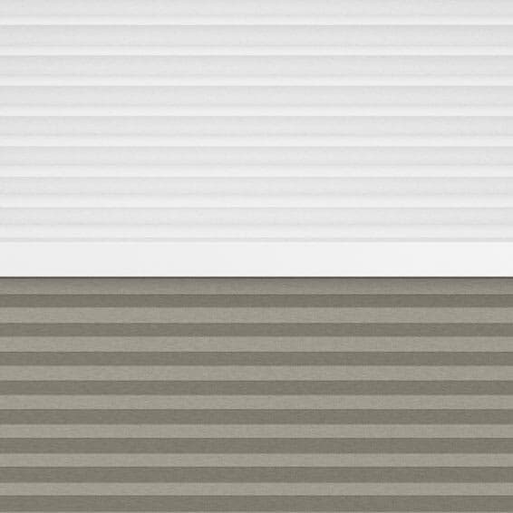 【最終値下げ】未使用　ハニカムシェード　ブラウングレー　118.5×57