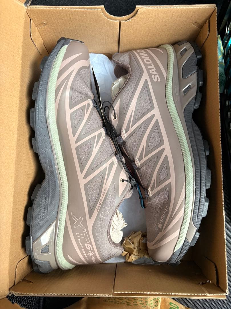 最終値下げサロモンXT-6 GTX ブラウン 28.5 ゴアテックス