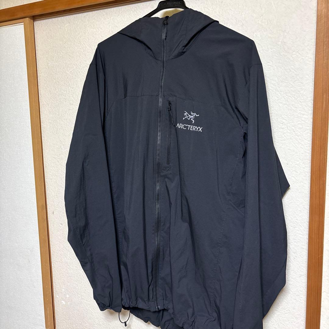 ARC'TERYX ブラック スコーミッシュフーディ L/G