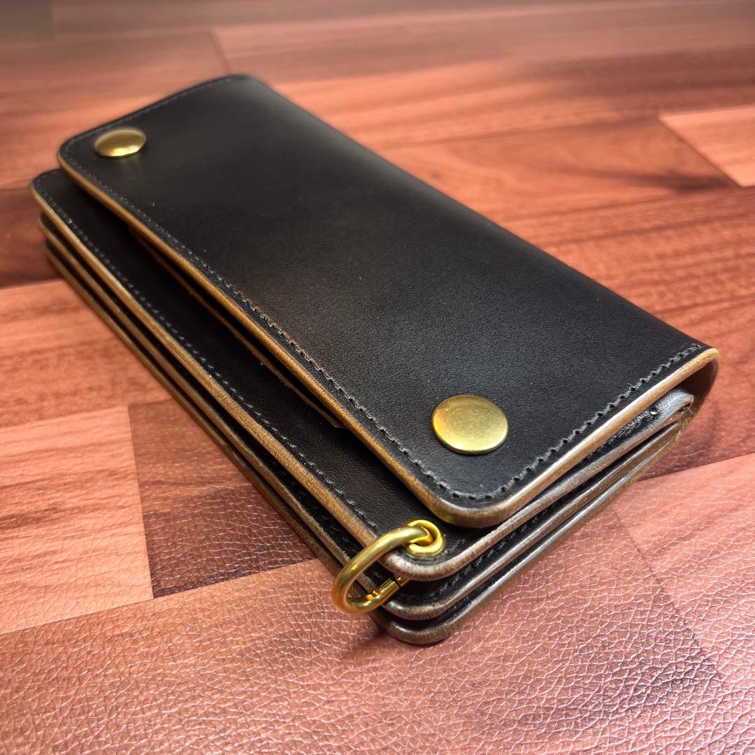 【トラッカーウォレット ロング】 3層 ホースバット universal
