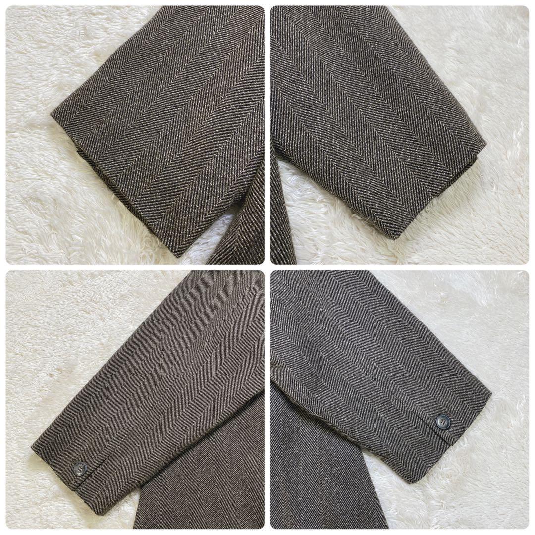 MaxMara WEEKEND ロングコート ヘリンボーン XL相当