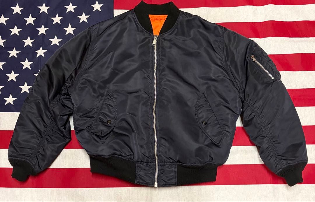 オールドユニクロ MA-1フライトジャケット ブラック 90s 00s Y2K