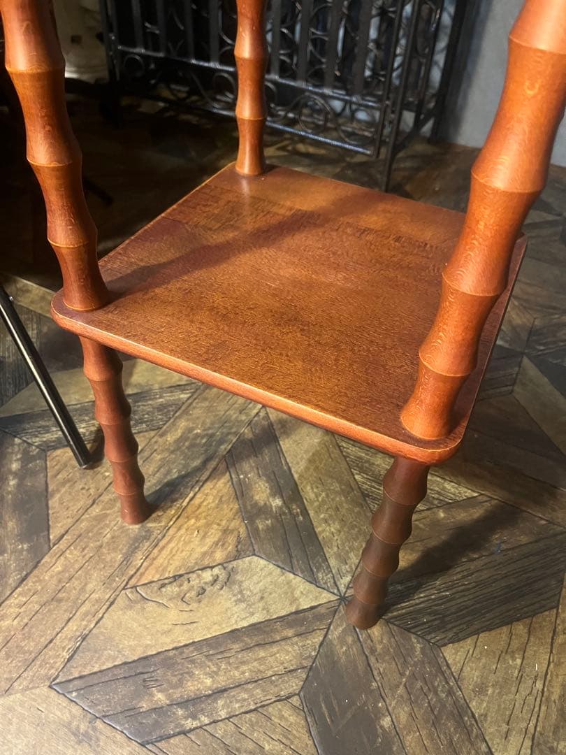 木製 棚 インテリア 電話台 昭和レトロ 当時物