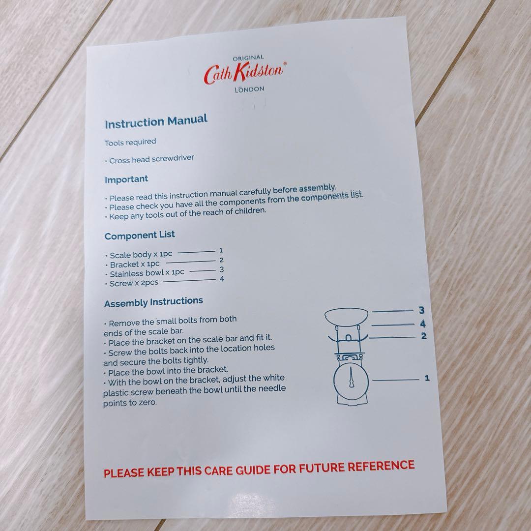 ◆新品未使用◆ Cath Kidston キャスキッドソン アナログスケール