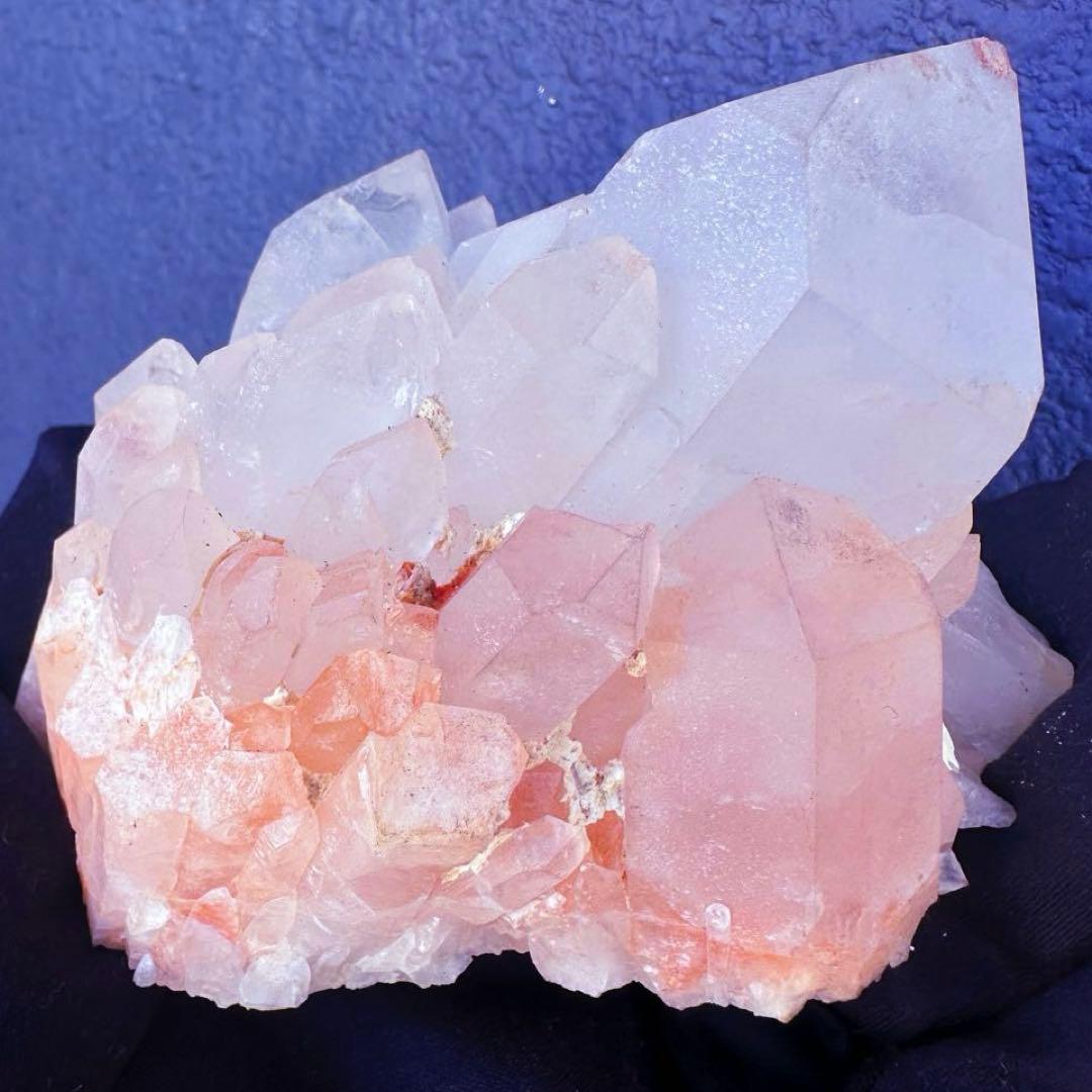 爆アレ❗️可愛いピンク♡超綺麗マダガスカル産パイナップルピンククラスターA1514