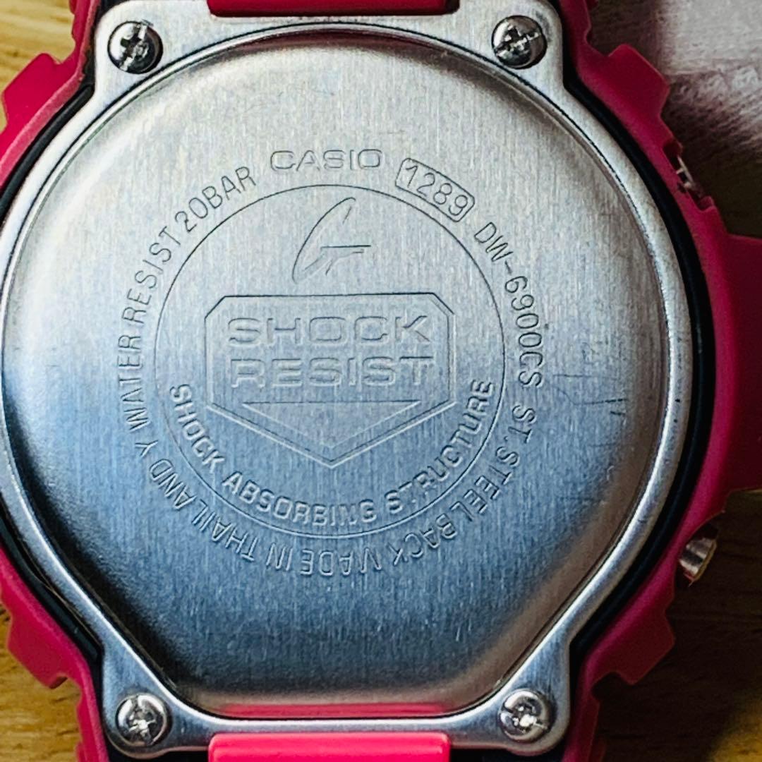 ⭐️美品G-SHOCK DW-6900CS クレイジーカラーズ ピンク