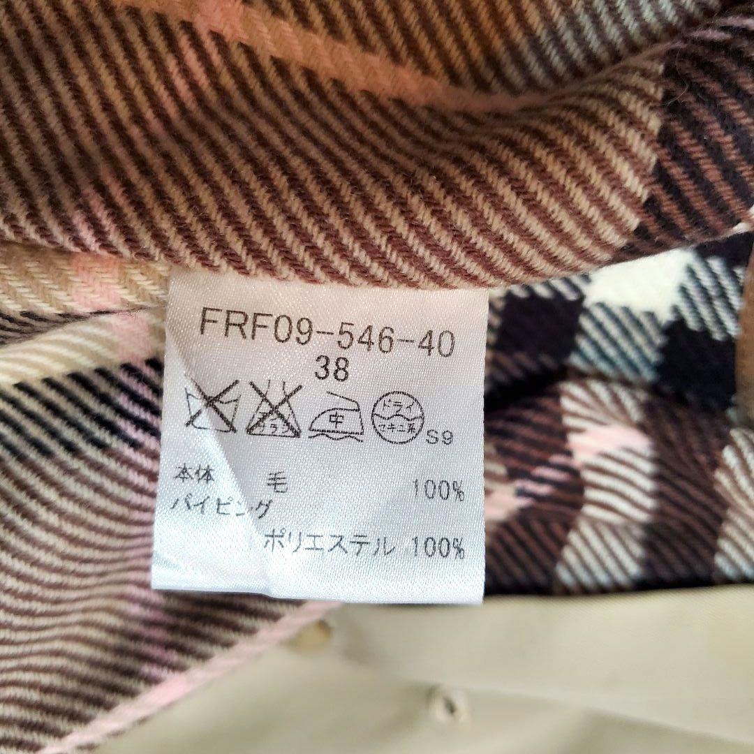 美品 バーバリーロンドン トレンチコート プリーツ ライナー付　ノバチェック