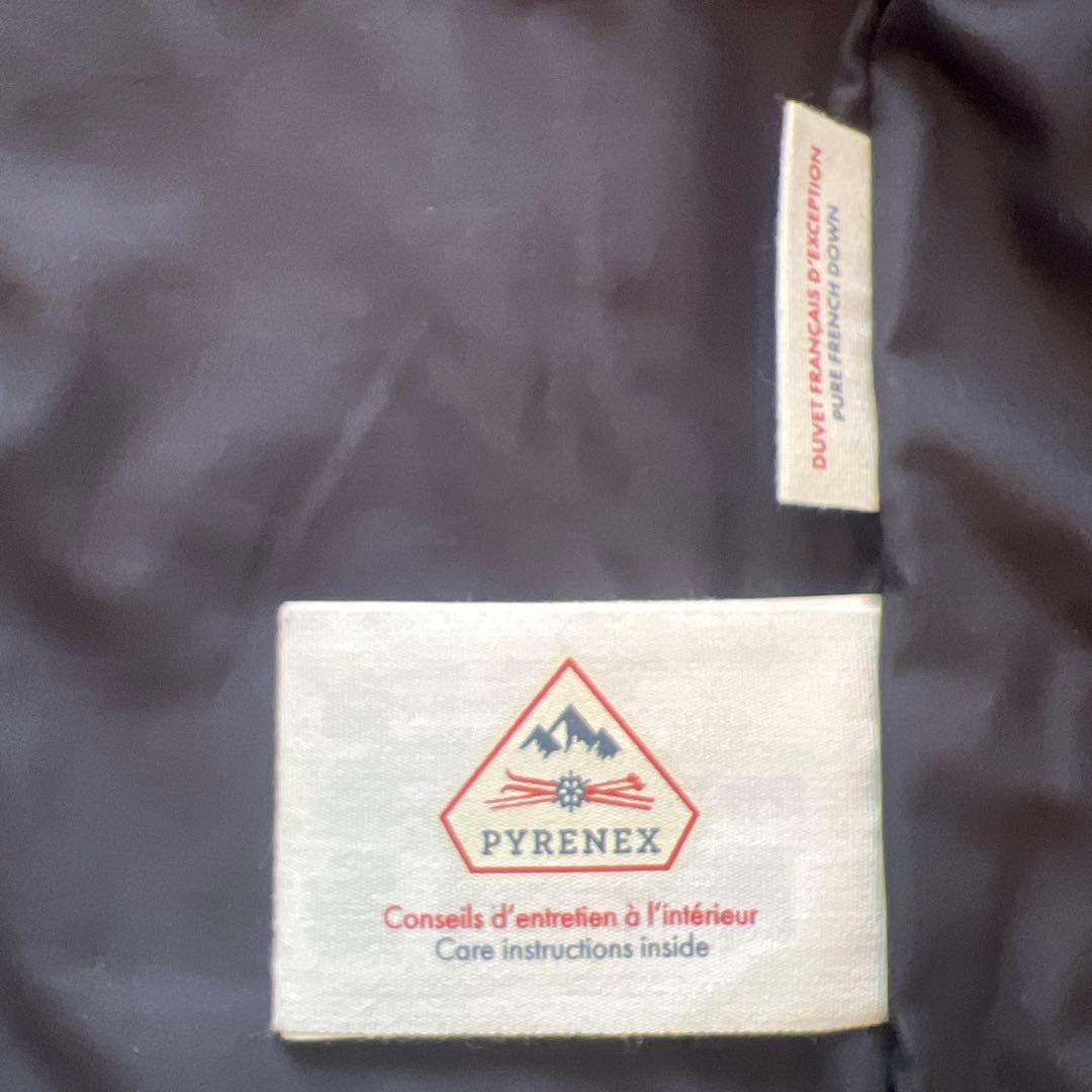 【mocomocoさん専用】PYRENEX ダウンベスト サイズ34 ベージュ