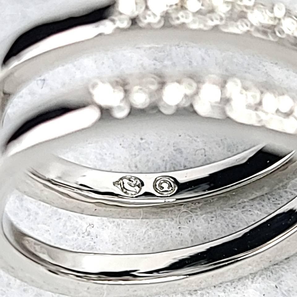 ▽極上品▽スワロフスキー　リング　指輪　ナイチンゲール　バタフライ　52 11号