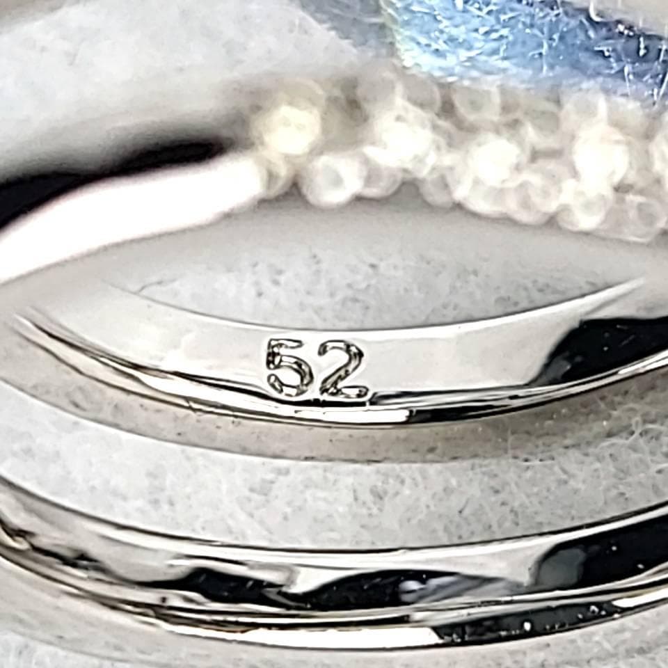 ▽極上品▽スワロフスキー　リング　指輪　ナイチンゲール　バタフライ　52 11号