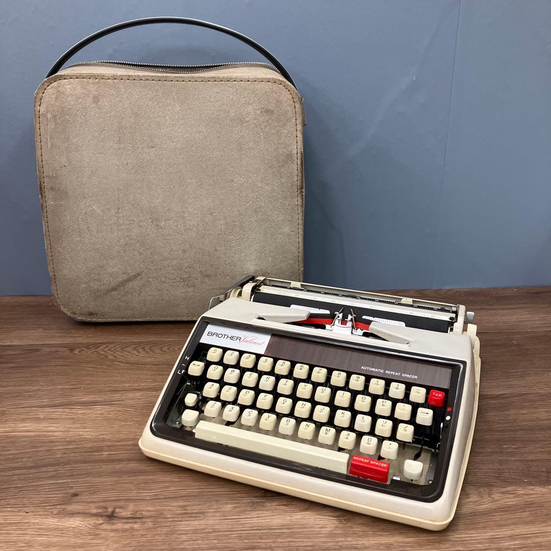 B-5 昭和レトロ 希少 カタカナ打機 BROTHER タイプライター
