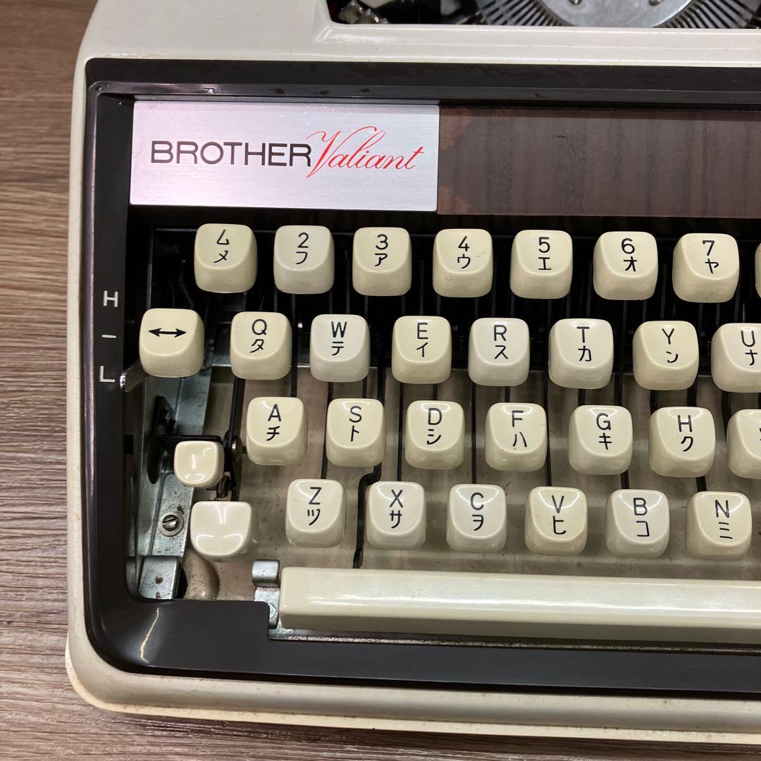 B-5 昭和レトロ 希少 カタカナ打機 BROTHER タイプライター
