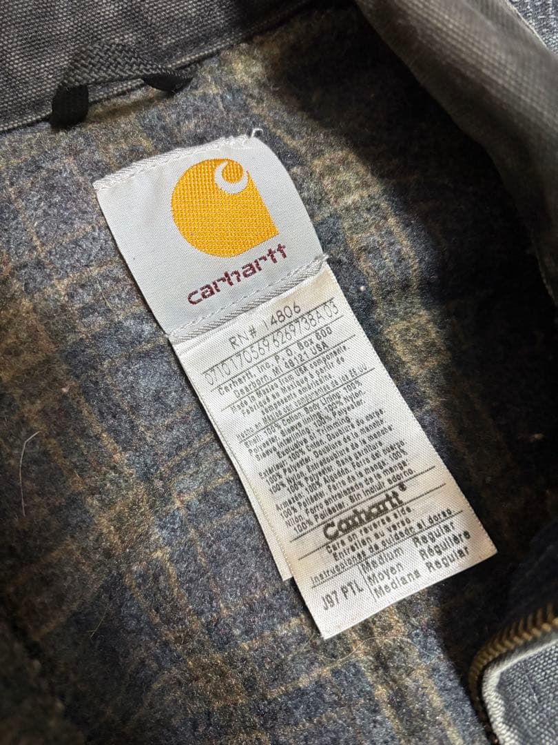 か*ん様 古着 '10sCarhartt デトロイトジャケット J97 PTL