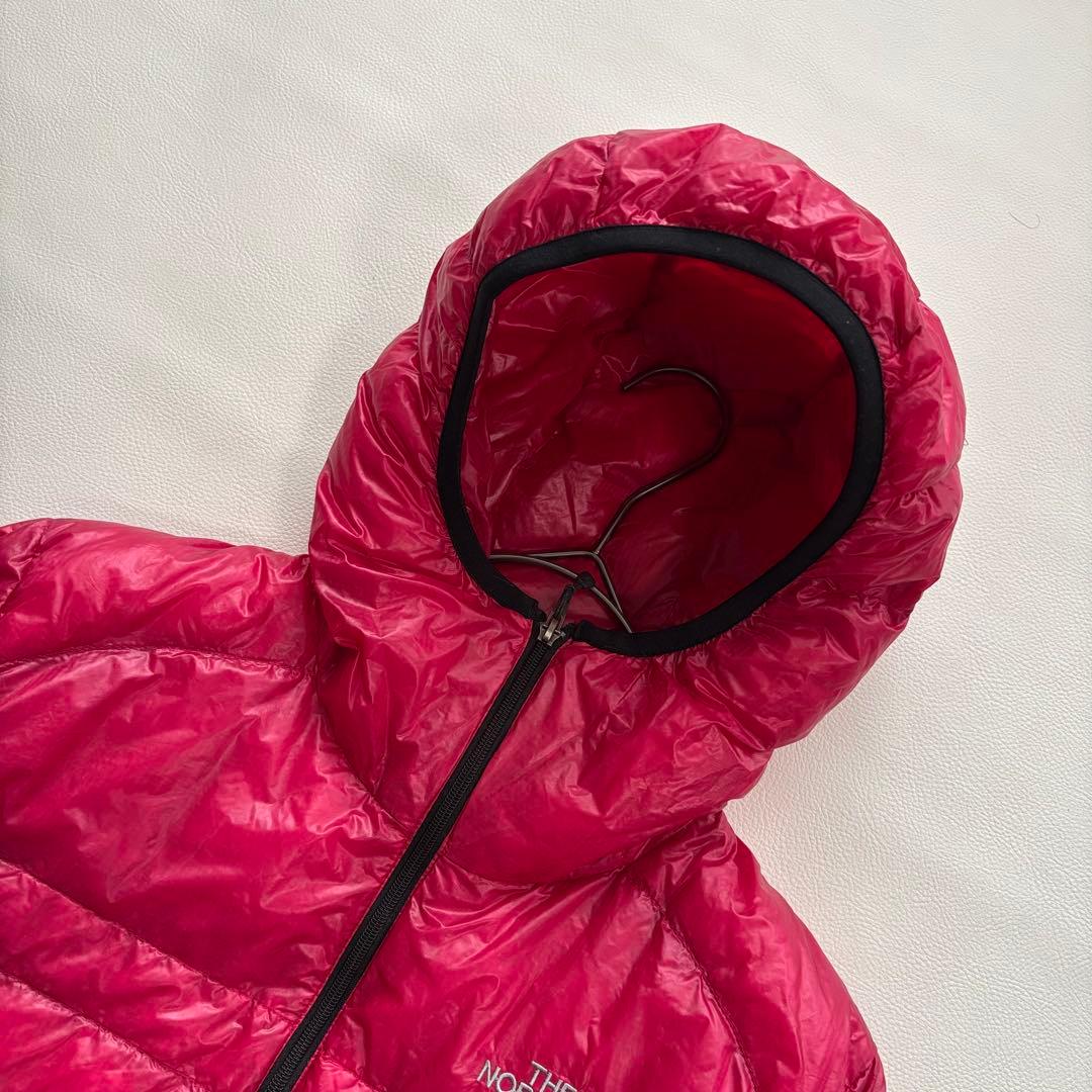 02476 ノースフェイス　ダウンジャケット ライトヒートフーディ レディース