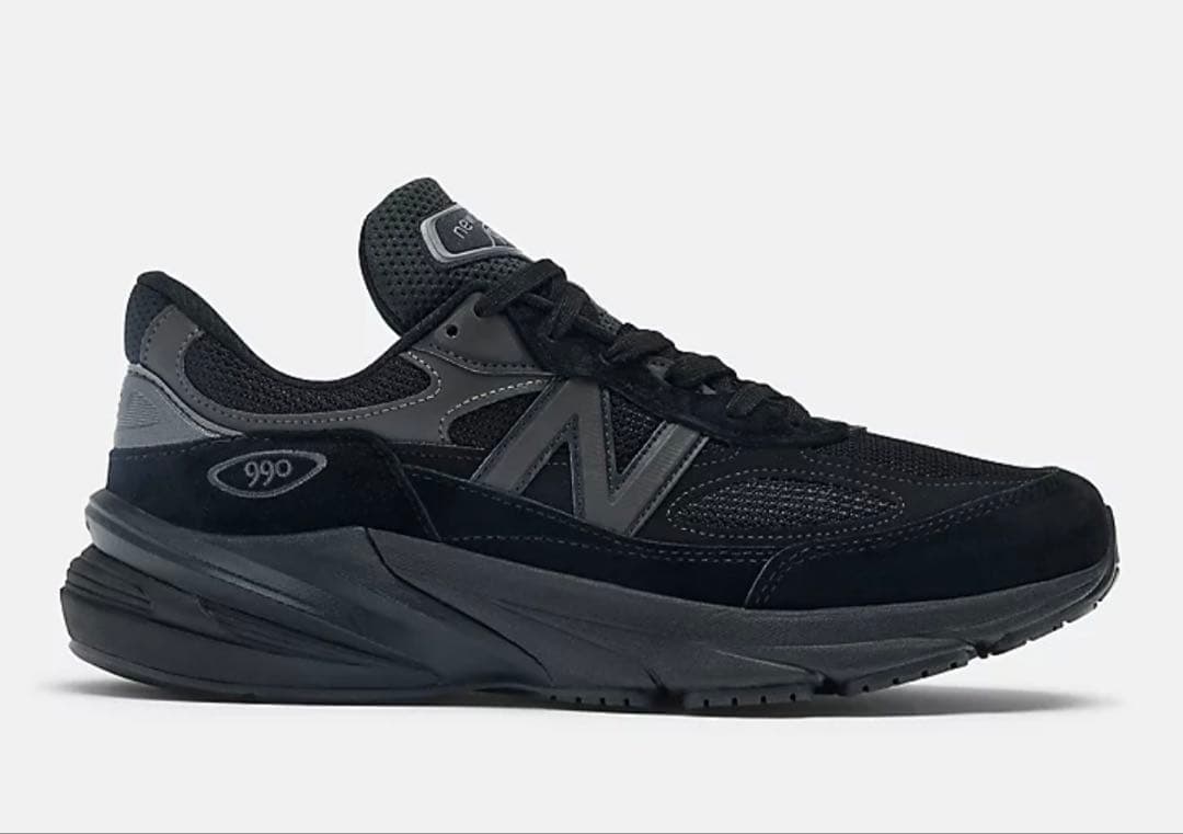 【値下げ 新品】New Balance 990V6 トリプルブラック 27cm