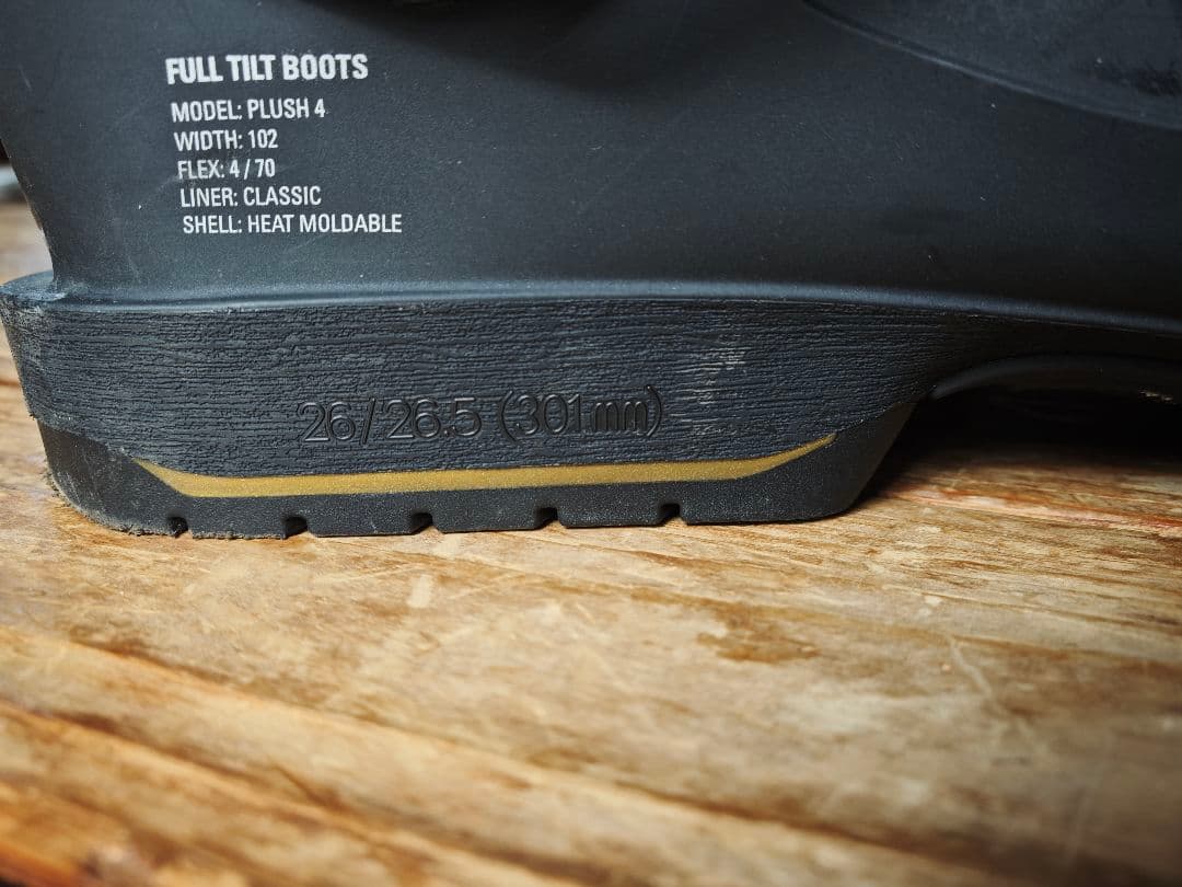 Full Tilt FT PLUSH 4 スキー ブーツ 26-26.5cm