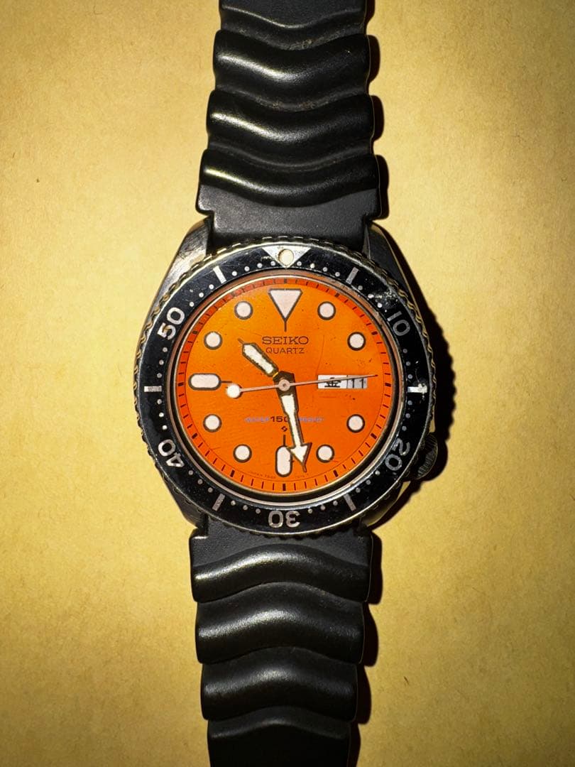 マ*サ様 セイコー オレンジダイバー 7548-700C 動作未確認 ジャンク品
