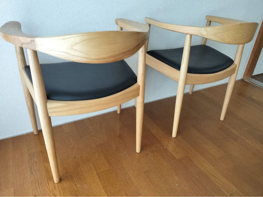 ザ・チェアー the Chair リプロダクト品 ハンス・J・ウェグナー　2脚