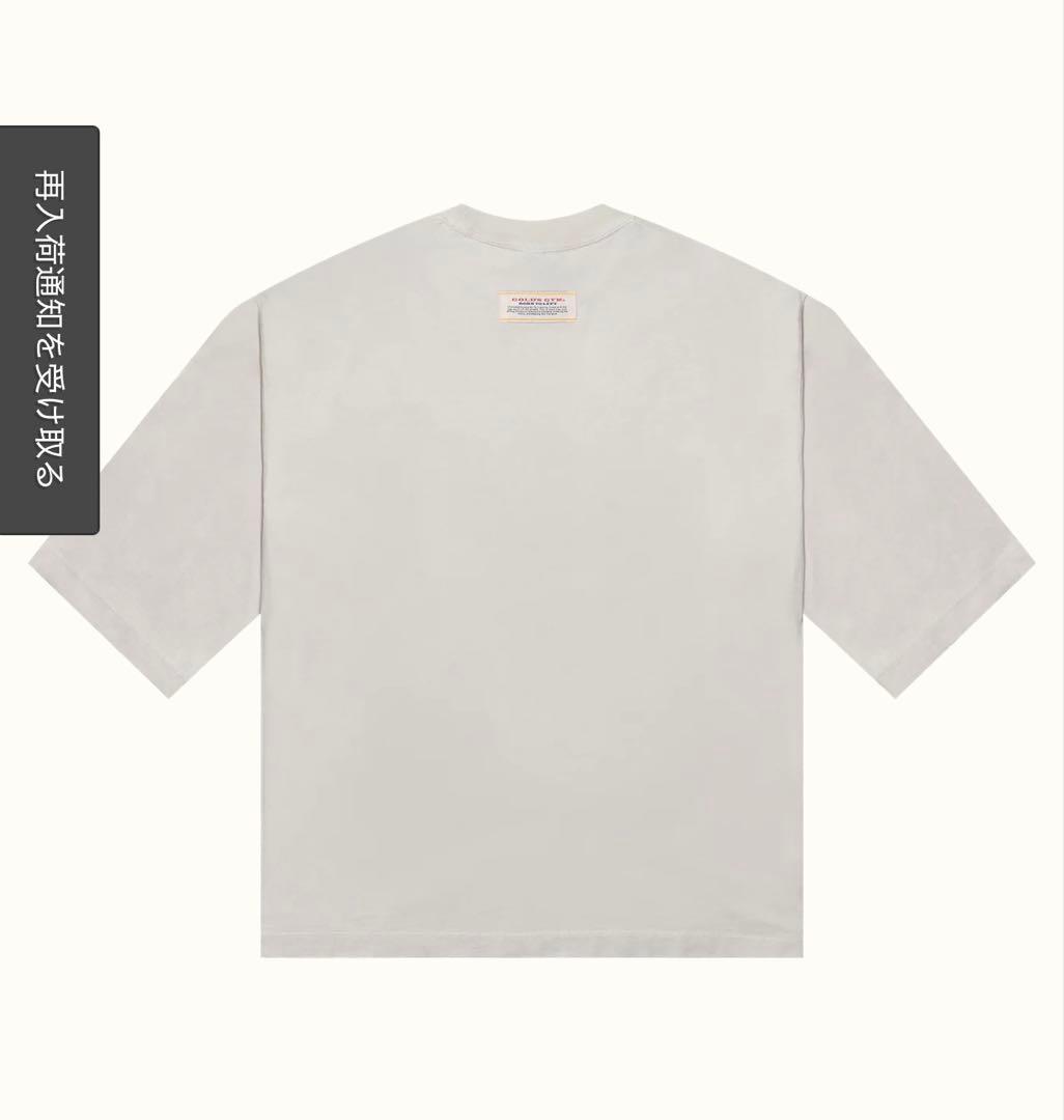 LYFT グラフィックTシャツ ライトグレー