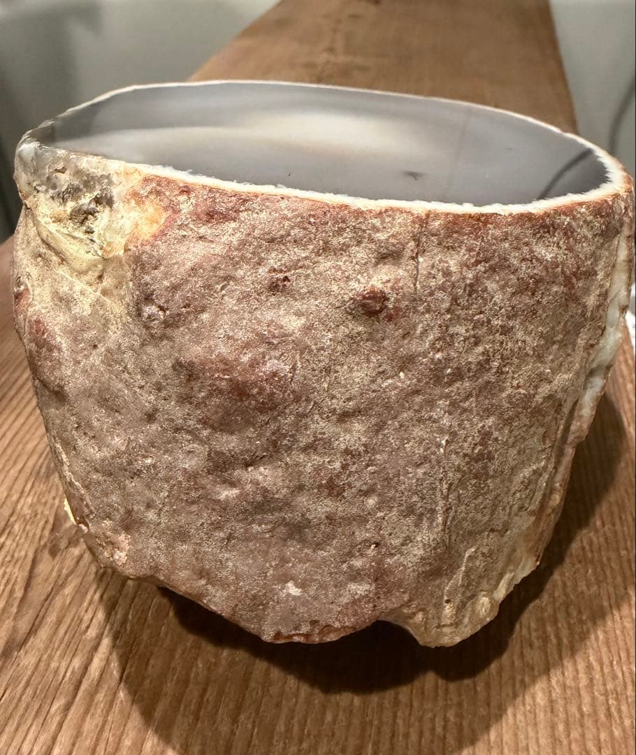 新品天然グレーアゲート瑪瑙　パワーストーン　ディスプレイ　ヒーリング　浄化　風水