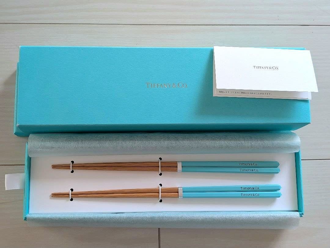 TIFFANY & CO. ティファニーブルー箸セット　非売品