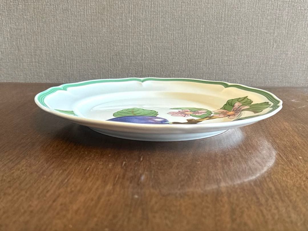 シール付き未使用◇ビレロイ＆ボッホ『フレンチガーデン モダンフルーツ』大皿2枚