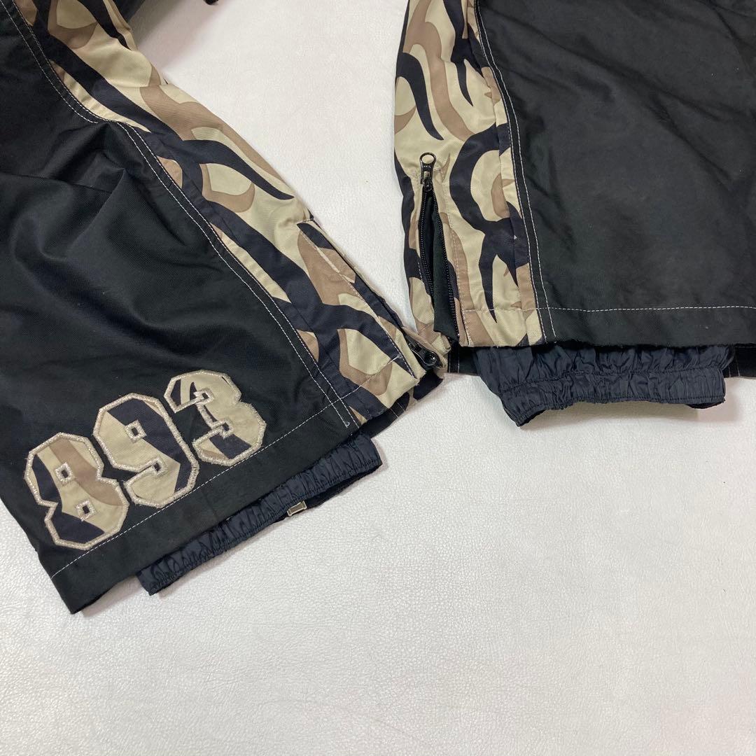 極道神風蹴 ヤクザカミカゼキック スノーボードウェア 上下 セットアップ 大