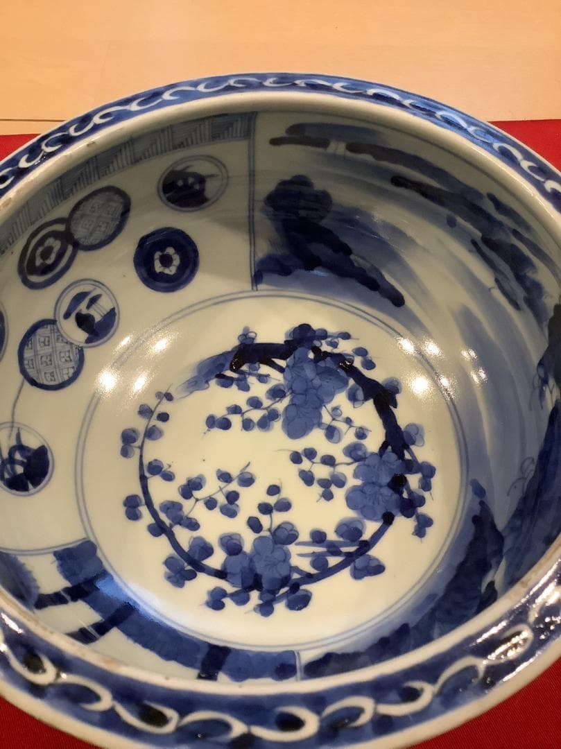 【古伊万里】染付　鉢　アンティーク