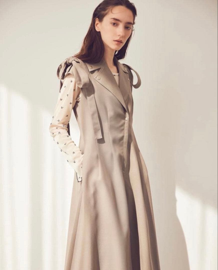 aimeine 肩リボン付きオールインワン　24時間以内発送