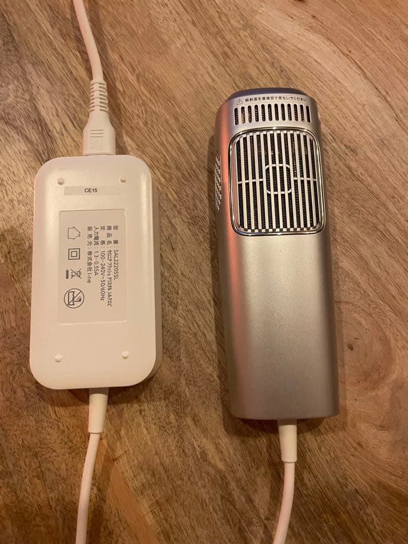 SALONIA サロニア 脱毛器 フラッシュクリスタルシルクエピ