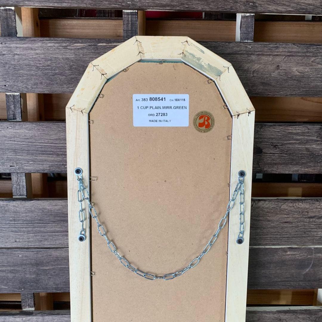 H476\" アンティーク 壁掛けミラー 姿見 240x1210ゴールド