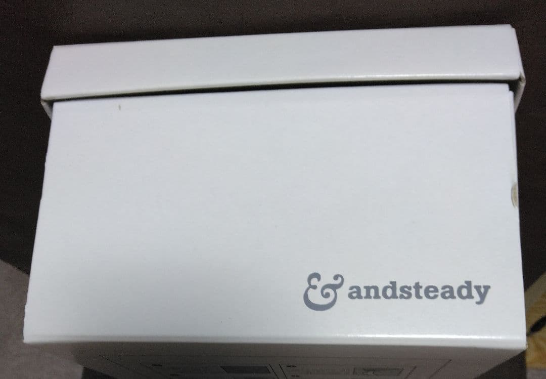 新品 andsteady アンドステディ 定番 レザースニーカー 22.5