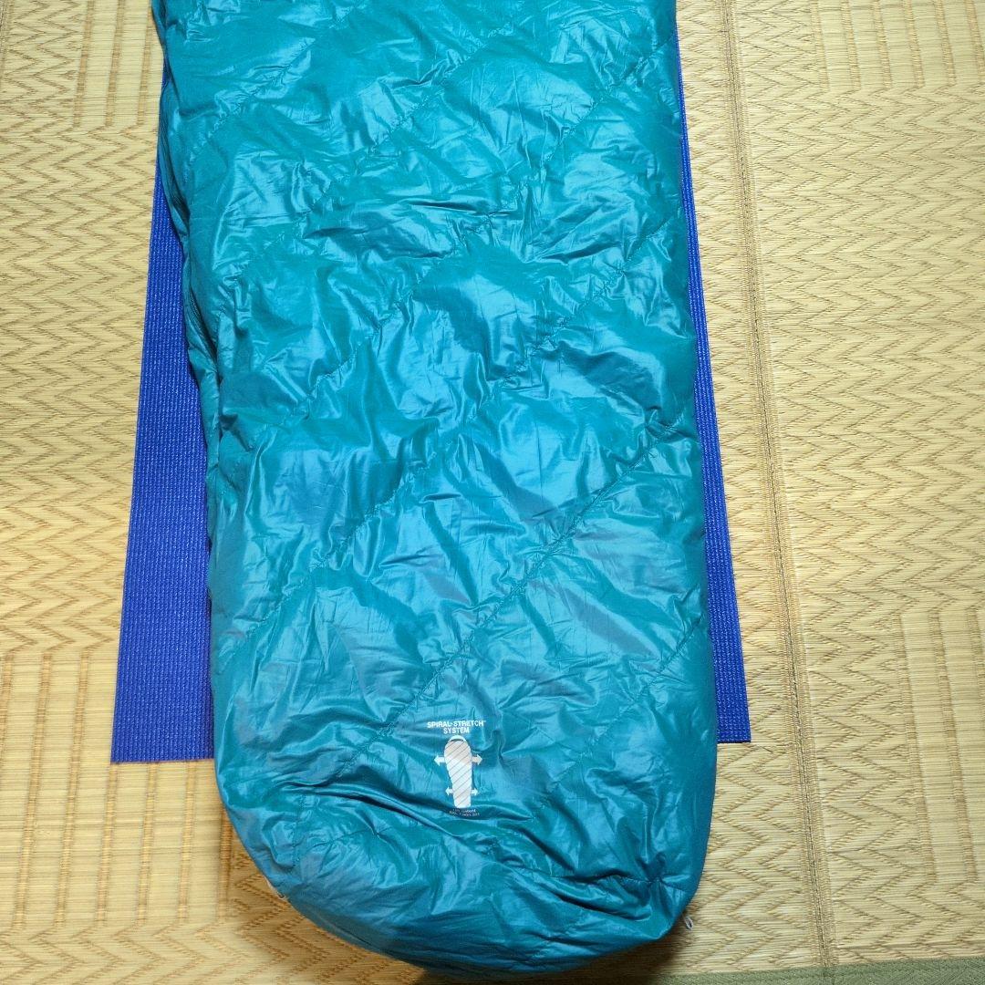 【美品】mont-bellスパイラルダウンハガー#3　寝袋シュラフ　モンベル