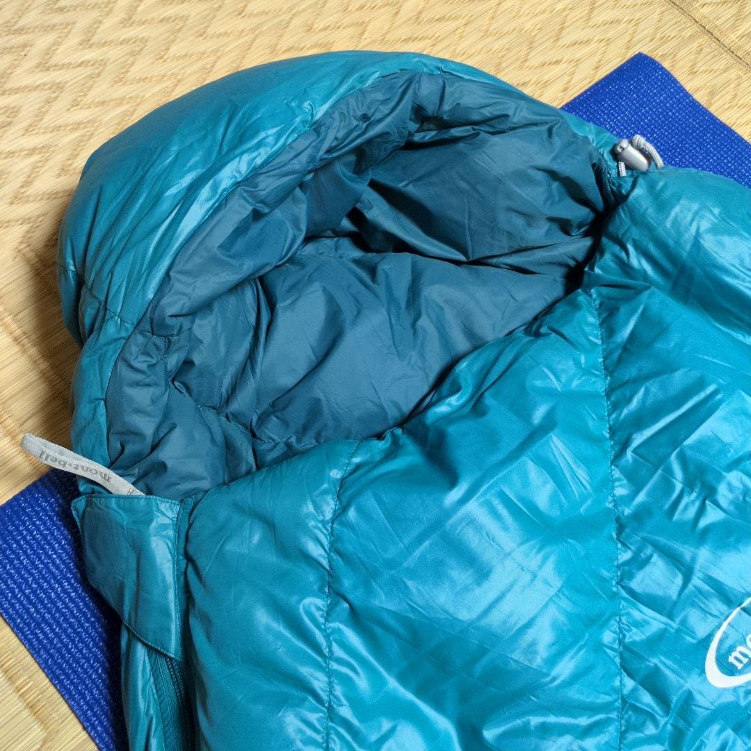 【美品】mont-bellスパイラルダウンハガー#3　寝袋シュラフ　モンベル