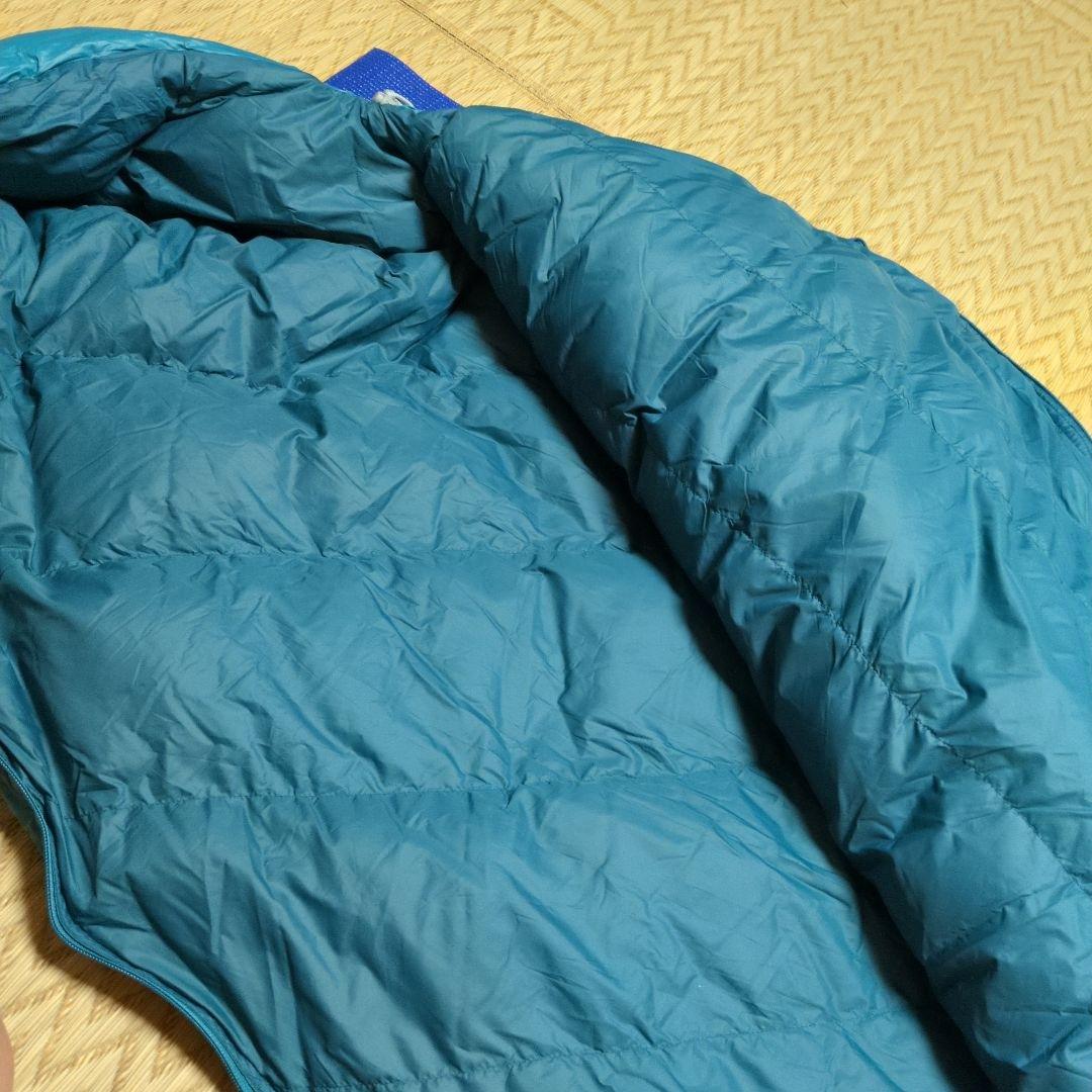 【美品】mont-bellスパイラルダウンハガー#3　寝袋シュラフ　モンベル