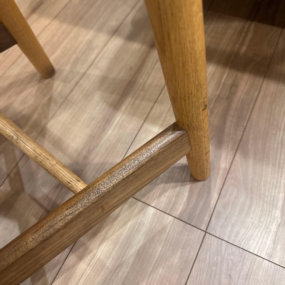 木製アームチェア ブラウン　柏木工　高山ウッドワークス　wood works