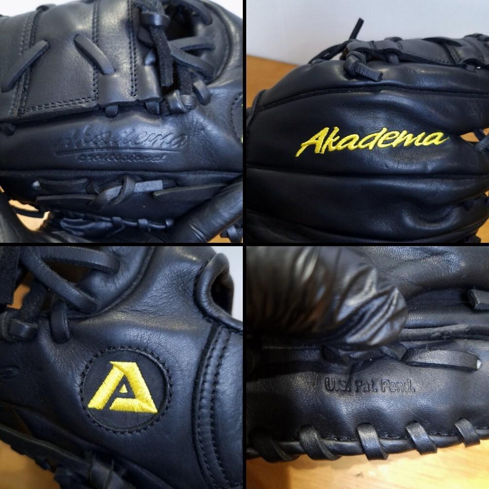 アカデマ Akadema ミット型グラブ 左投げ オールラウンド用 硬式グローブ