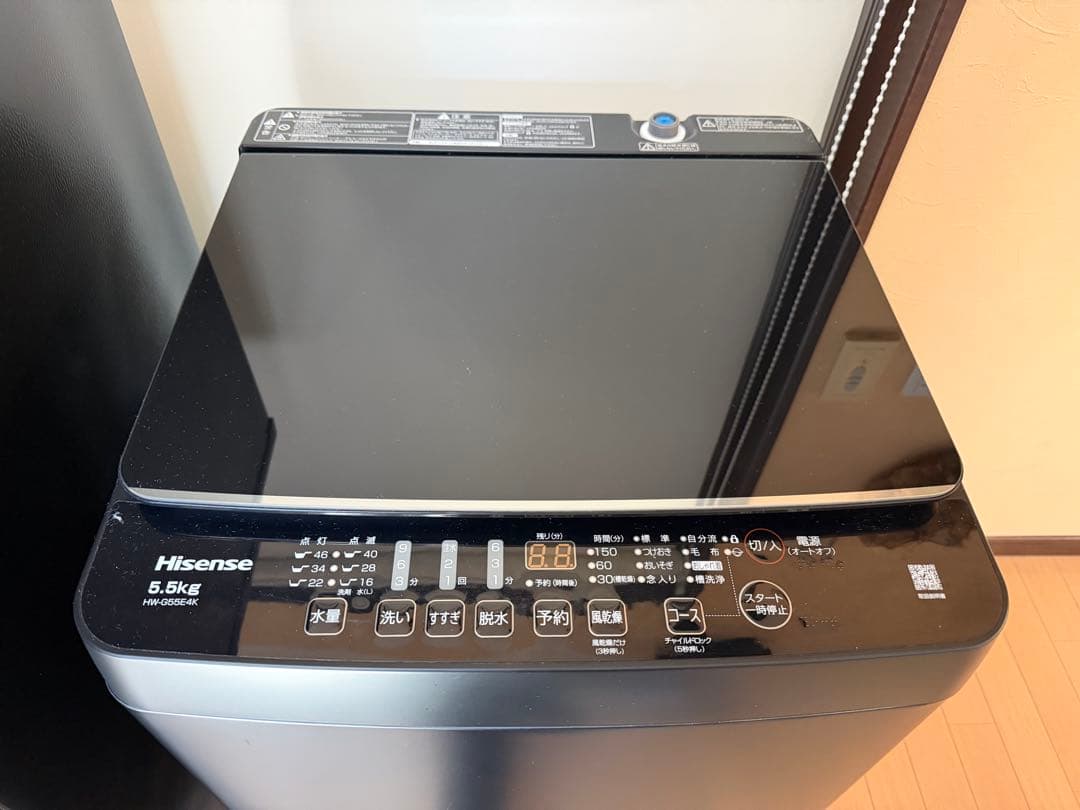 ハイセンス　洗濯機　HW-G55E4K