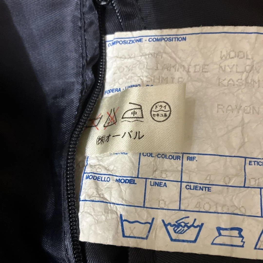 バレンチノ　オリバー　カシミア入りコート
