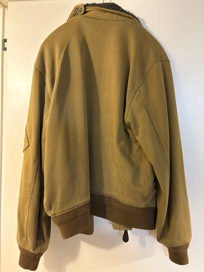 RRL コットン ジャージー ボンバー ジャケット フライト メンズ