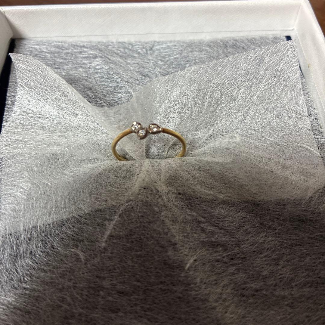 ⭐️GICLATギクラダイヤ3粒シードリング⭐️