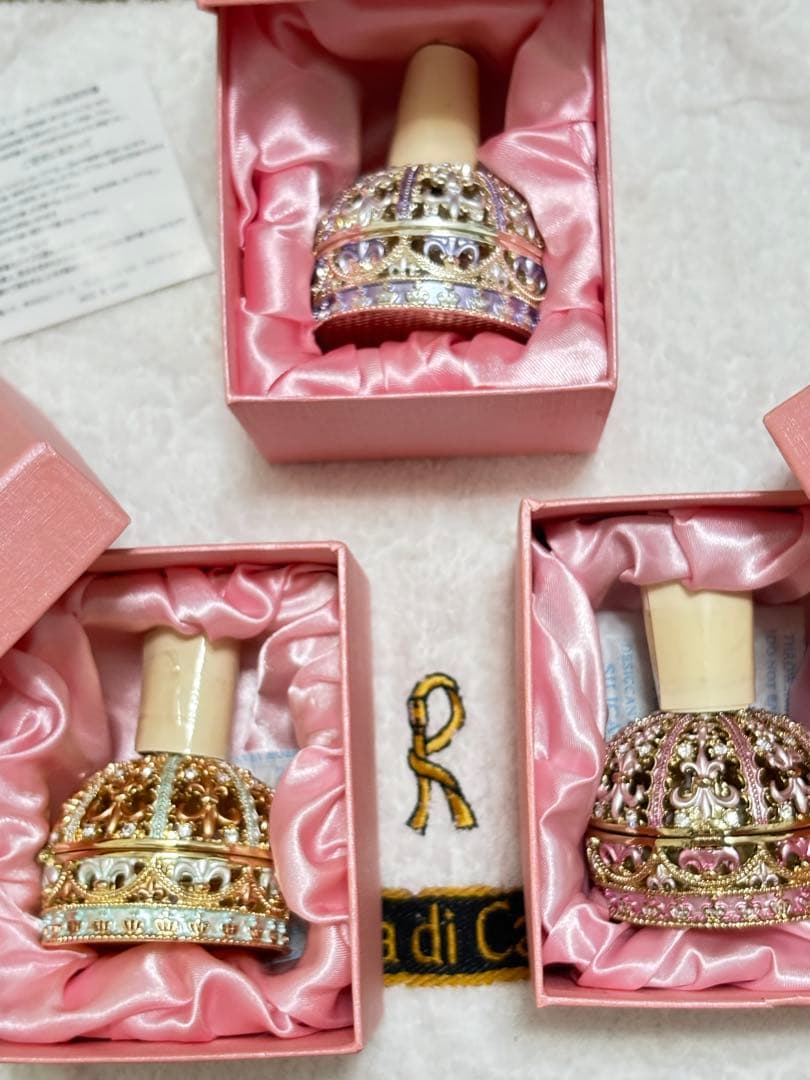 piearth クラウン王冠　3個　ジュエリーボックス 小物入れ PICALS