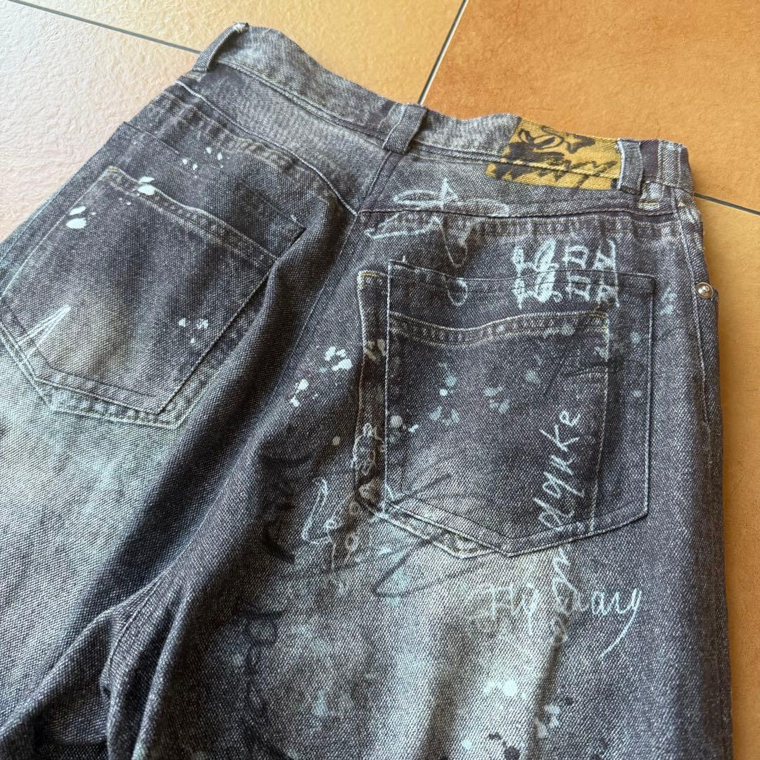 Denim Print Pants/デニムプリントパンツメゾンスペシャル