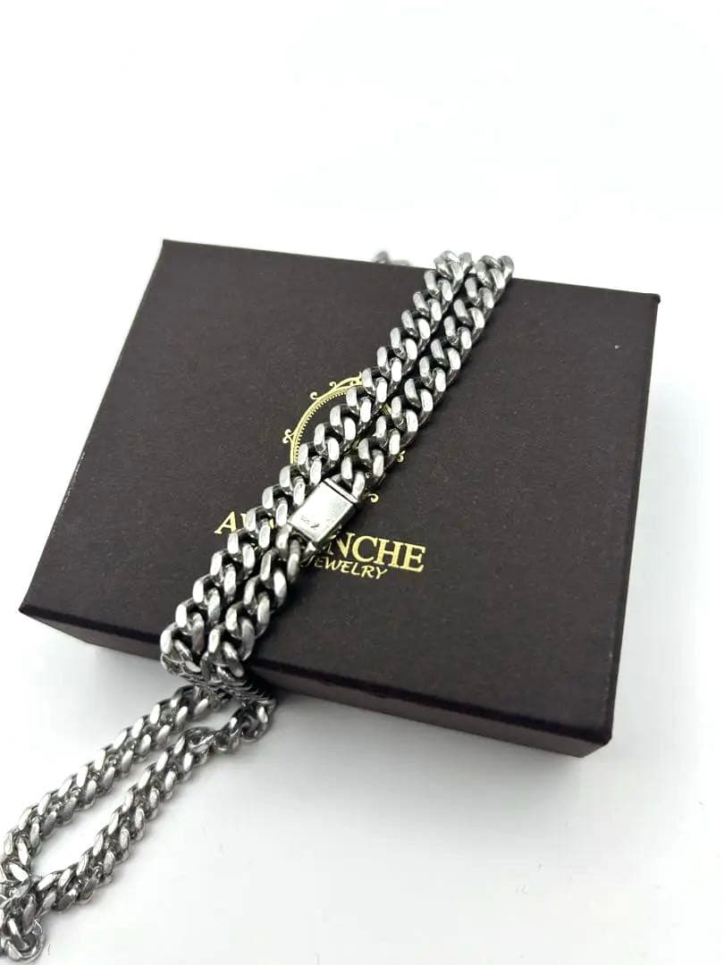 AVALANCHE 6.5mm 45cm マイアミネックレス 喜平 シルバー