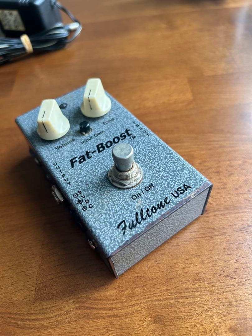 Fulltone Fat-Boost V1 初期 USA製・電源付き