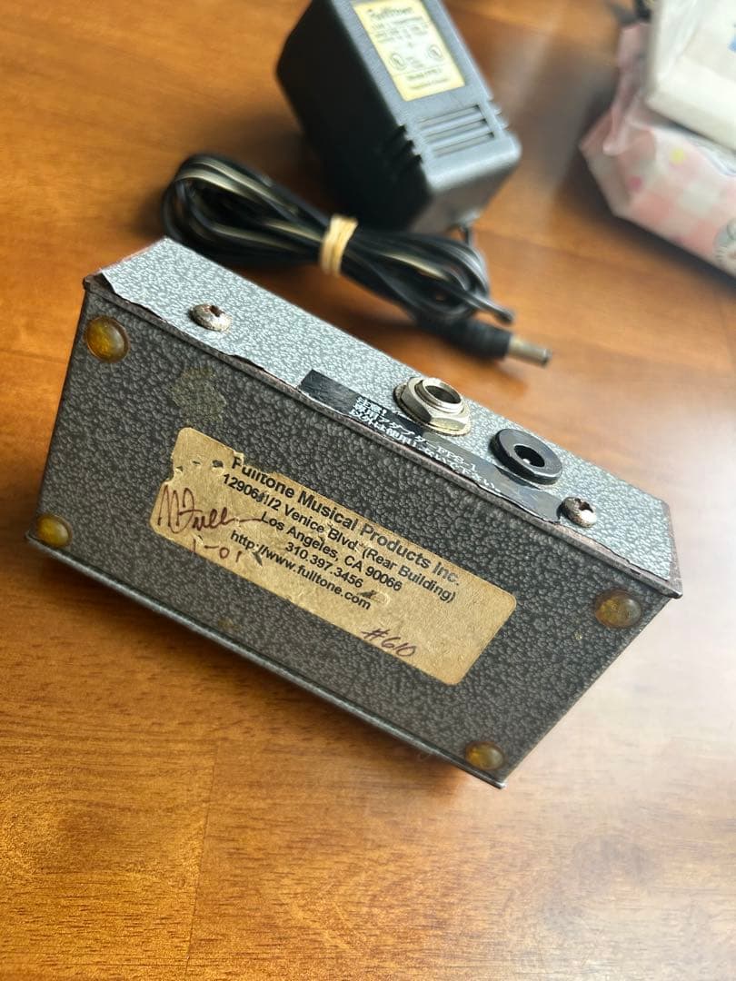 Fulltone Fat-Boost V1 初期 USA製・電源付き