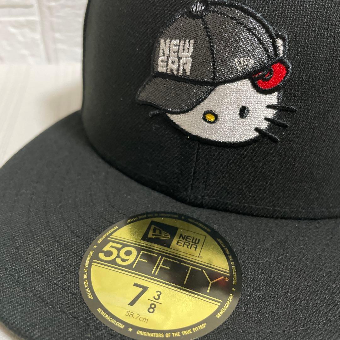 未使用品 ニューエラ NEWERA ハローキティ コラボ キャップ キティちゃん