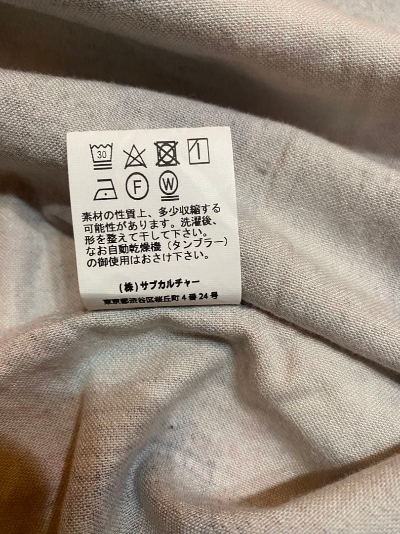 トップス Subculture OMBRE CHECK SHIRT / RED SIZE1