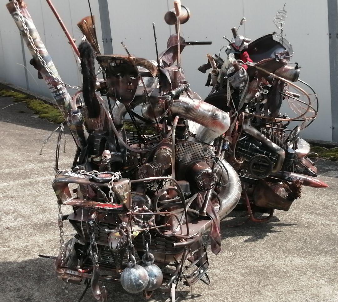 世紀末 デコチャリ 自転車 ジャンクスタイル 改チャリ カスタム スチームパンク